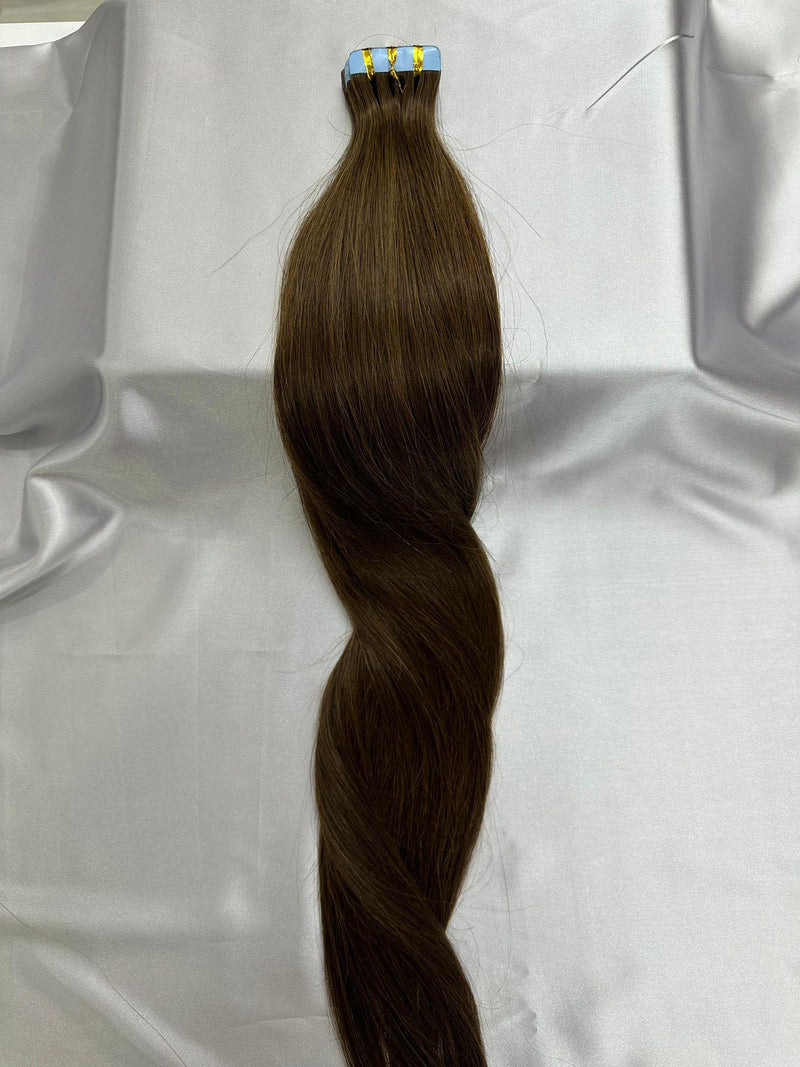 100% Russische Echthaar Tape In Extensions - GUENESEXTENSION